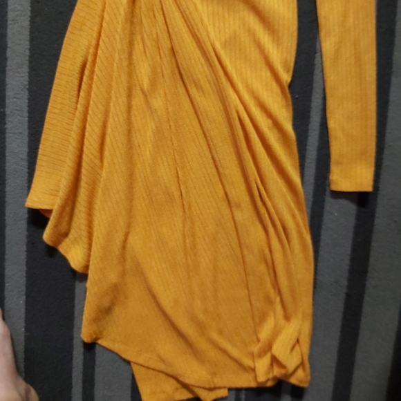 Dodo Bar Or Size 10 Hanna One-sleeve Gathered Ribbed-knit Polyester Midi Dress - Picture 4 of 7